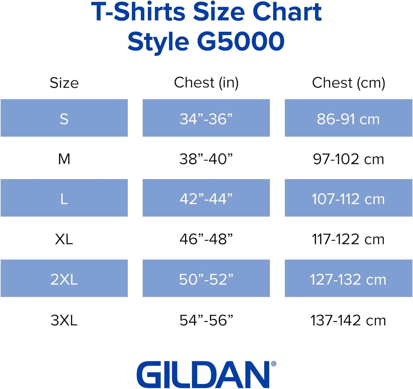 Adult Heavy Cotton T-Shirt, Style G5000