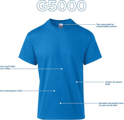 Adult Heavy Cotton T-Shirt, Style G5000