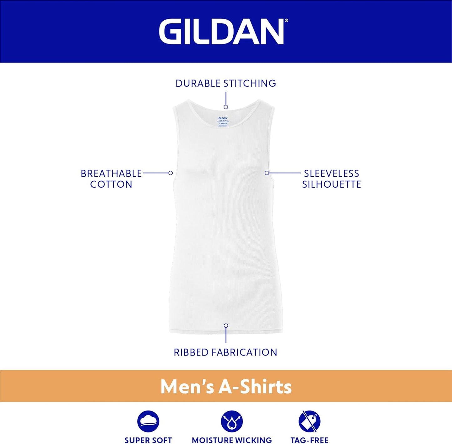 Men'S A-Shirts Tanks Multipack