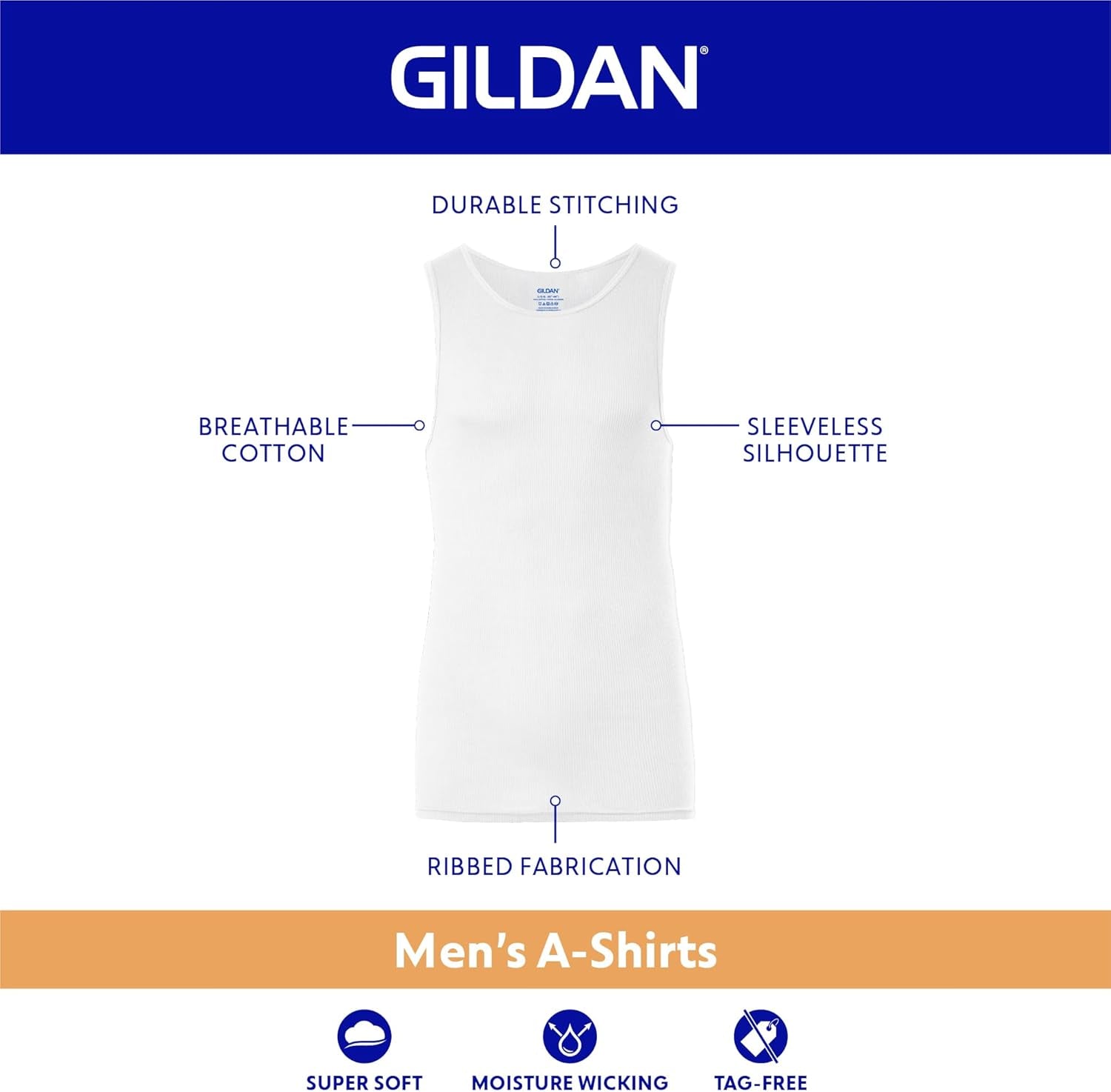 Men'S A-Shirts Tanks Multipack